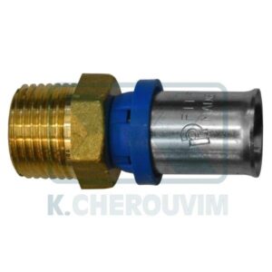 STRAIGHT MALE 3/4"xØ18x2,0 FIT PRESS FITTINGS