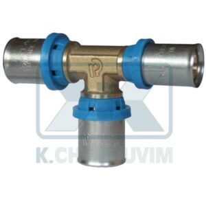 ΤΑΦ ΠΡΕΣΑΡ. ΣΥΝΔ. ΣΥΣΤΟΛ. ΠΛΑΪ 26Χ3 Χ 26Χ3 Χ 16Χ2 ΟΡΕΙΧ. ΜΕ ΚΥΑΘΙΟ ΙΝΟΧ 10 bar +90˚C