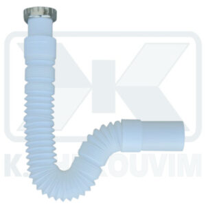SIPHON SPIRAL Κ.FLΕX 1"1/4 X ∅ 40 MALE PLASTIC WITH METTALIC NUT