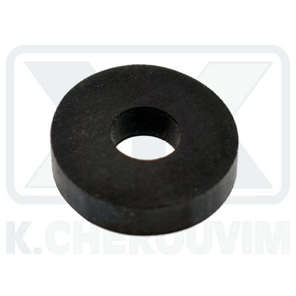 ΠΕΝΤΑΡΑ Φ16 Χ Φ6 Χ Η4 (1/2") ΤΥΠΟΥ ΓΕΡΜΑΝΙΑΣ ΛΑΣΤΙΧΟ ΜΑΥΡΟ ΕΡDΜ 80SΗ -20°C +130°C