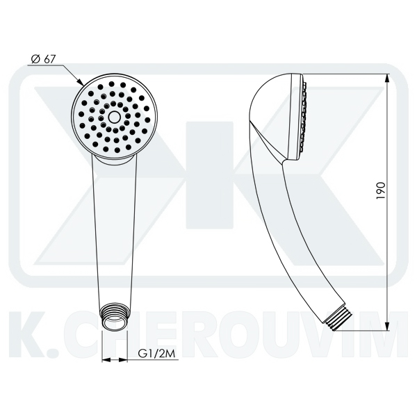 HAND - HELD SHOWER BETTER ? 67 CLEANING CROM. SHOWER - Image 2
