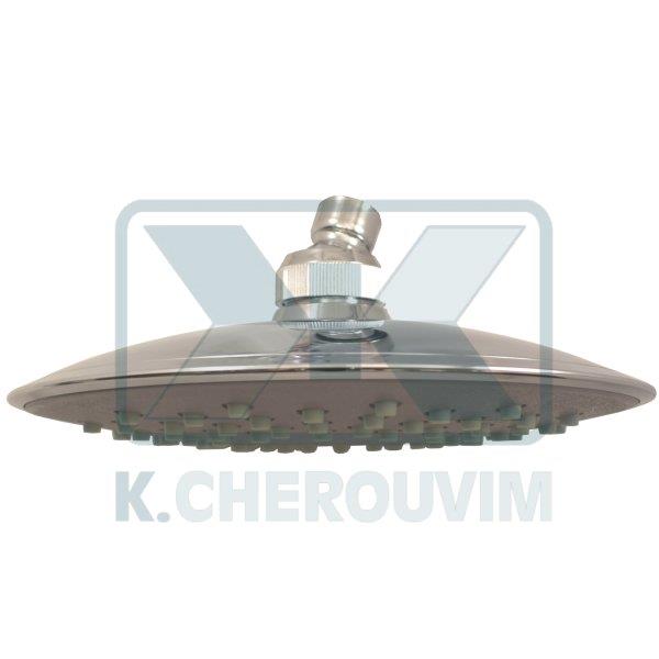 SHOWER HEAD ? 200 CLEANING CROM. PLASTIC WITH JOINT 1/2" FEMALE