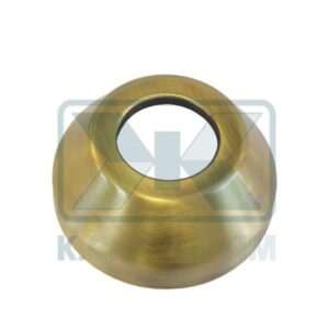 ROSETTE FOR CONNECTING PIPE "DIO" ?40 x ?77 x h32 BRONZE