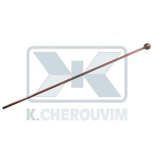 ΒΕΡΓΑ ΚΑΘΕΤΗ Φ4 - L360 RAME ΜΕ ΚΥΛΙΝΔΡΙΚΟ ΠΟΜΟΛΟ ΓΙΑ ΜΠΑΤΑΡΙΑ ΝΙΠΤΗΡΑ