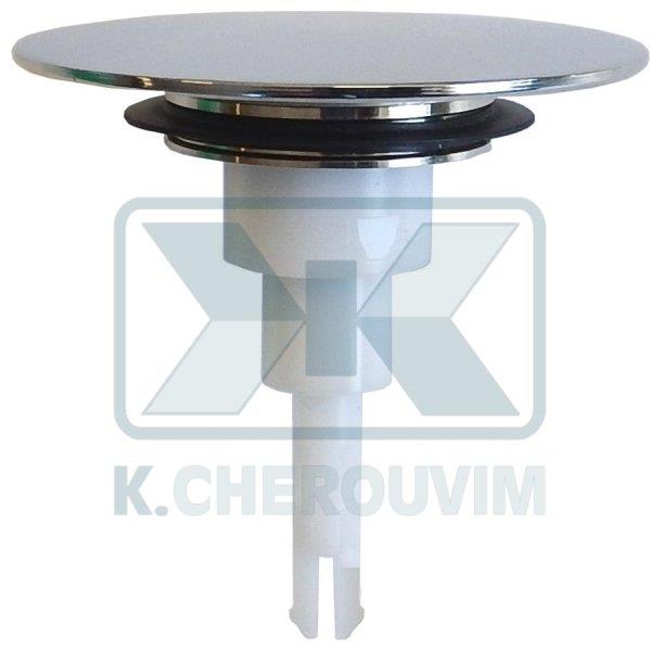 ΤΑΠΑ Φ72 ΚΛΙΚ ΜΕ 2 ΔΟΝΤΑΚΙΑ ΠΛΑΣΤΙΚΗ ΧΡΩΜΕ ΓΙΑ ΠΛΑΣΤΙΚΗ ΒΑΛΒΙΔΑ ΛΟΥΤΡΟΥ ΚΛΙΚ