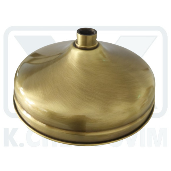 ΚΩΔΩΝΑΣ ROMA BRONZE ΚΑΘΑΡΙΖΟΜΕΝΟΣ Φ200 Χ Η90 - 1/2" ΘΗΛ. - Image 2