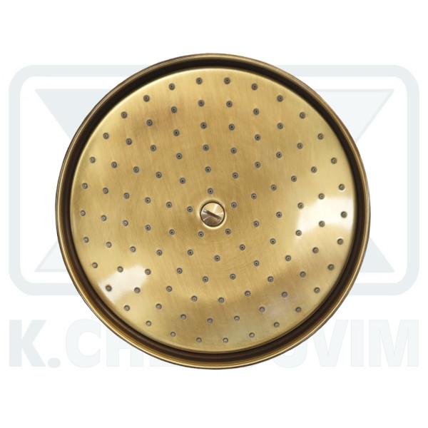 ΚΩΔΩΝΑΣ ROMA BRONZE ΚΑΘΑΡΙΖΟΜΕΝΟΣ Φ200 Χ Η90 - 1/2" ΘΗΛ. - Image 3