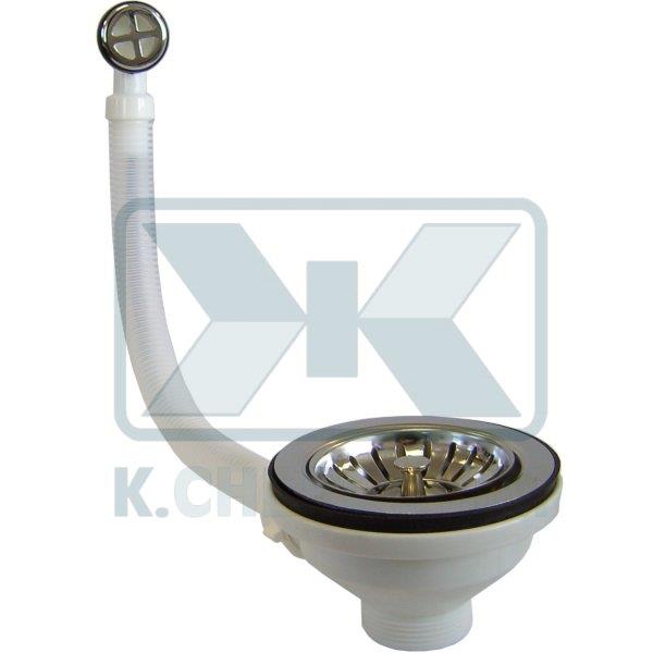 ΒΑΛΒΙΔΑ ΝΕΡΟΧΥΤΗ Β.Τ. ΜΕ ΣΤΡΟΓΓΥΛΗ ΥΠΕΡΧΕΙΛΙΣΗ ΙΝΟΧ-ΠΛΑΣΤΙΚΗ 1"1/2 Χ Φ115 (3"1/2) ΒΙΔΑ L65