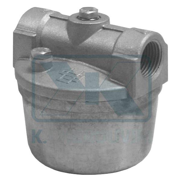 ΦΙΛΤΡΟ ΠΕΤΡΕΛΑΙΟΥ WΑΤΤS 1/2" ΜΕ ΔΟΧΕΙΟ ΑΛΟΥΜΙΝΙΟΥ ΙΤΑΛΙΑΣ