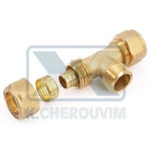 ΤΑΦ ΑΡΣ. Φ18 Χ 2,0 mm Χ 1/2" Χ Φ18 Χ 2,0 mm ΠΛΑΣΤΙΚΗΣ ΣΩΛΗΝΑΣ ΟΡΕΙΧΑΛΚΙΝΟ