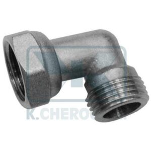 FITTING ANGLE REVOLVING 3/4" MALE FEMALE NICKEL