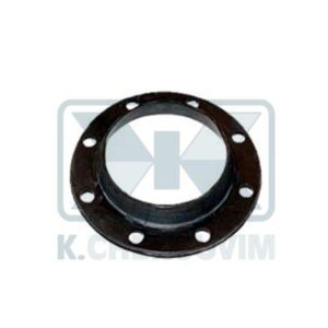 RUBBER IMMERSION HEATER WITH 8 HOLES ∅ 160 BLACK ΕΡDΜ 150°C (∅ 162 X ∅ 97 X Η11)