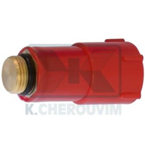 ΤΑΠΕΣ ΚΟΚΚΙΝΕΣ ΠΛΑΣΤΙΚΕΣ ΜΕ ΟΡΕΙΧΑΛΚΙΝΟ ΣΠΕΙΡΩΜΑ ΚΑΙ Ο-RΙΝG ΔΟΚΙΜΗΣ ΔΙΚΤΥΟΥ