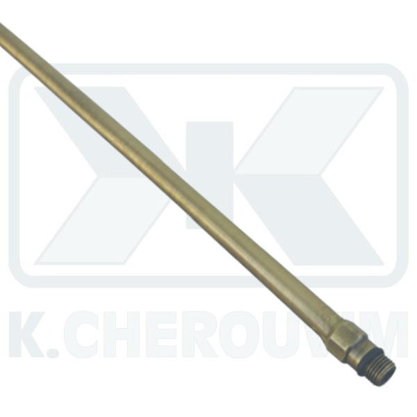 ANNEALED COPPER TUBE FOR ONE HOLE FACUCET AND MIXER TAP Μ10 x L 500 mm x Ø10 BRONZE