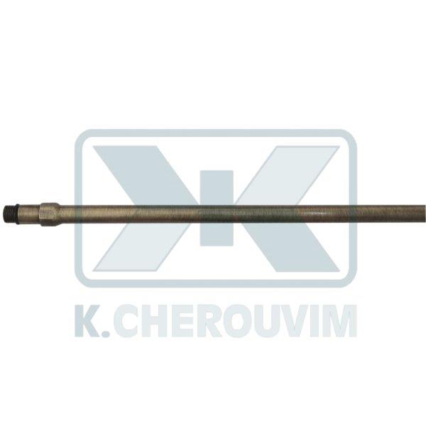 ANNEALED COPPER TUBE FOR ONE HOLE FACUCET AND MIXER TAP Μ10 x L 500 mm x ?10 BRONZE