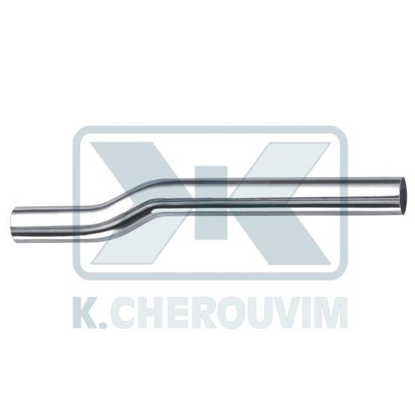 ΣΩΛΗΝΑ ΣΙΦΟΝΙΟΥ ΕΚΚΕΝΤΡΗ Φ32 Χ L300 ΜΕ ΕΚΚΕΝΤΡΟΤΗΤΑ 40 mm ΧΡΩΜΕ