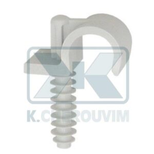 SUPPORT FIX-RING SINGLE ∅ 32 PLASTIC NAILED WITH SCREW ANCHOR ∅ 8