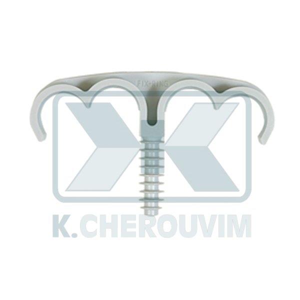 SUPPORT FIX-RING ΤΕΤΡSIMPLE ? 25-26 PLASTIC NAILED WITH SCREW ANCHOR ? 8