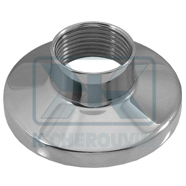 COVER PLATE FRANK WITH THREAD 3/4" CASTING BRASS CROM. ? 65 X Η27