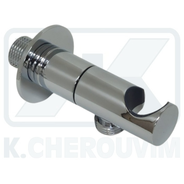 ΠΑΡΟΧΗ ΝΤΟΥΣ ΚΥΛΙΝΔΡΙΚΗ ΜΕ ΣΤΑΘΕΡΟ ΣΤΗΡΙΓΜΑ ΟΡΕΙΧΑΛΚΙΝΗ ΧΡΩΜΕ ΜΑΣΙΦ 1/2" ΑΡΣ. ΜΕ ΡΟΖΕΤΑ