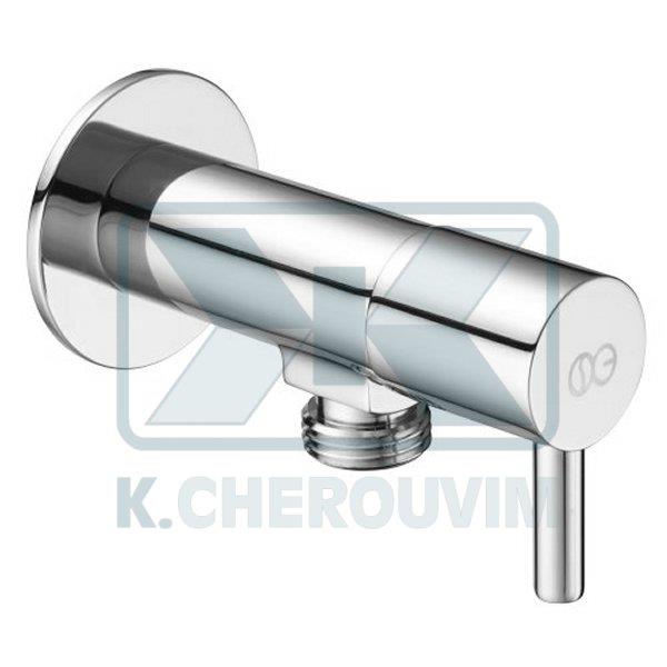 ΔΙΑΚΟΠΤΗΣ MINIMAL RΟUΝD ΓΩΝΙΑΚΟΣ 1/2" Χ 1/2" ΜΑΣΙΦ ΜΕ ΚΕΡΑΜΙΚΟ ΜΗΧΑΝΙΣΜΟ & ΡΟΖΕΤΑ ΧΡΩΜΕ