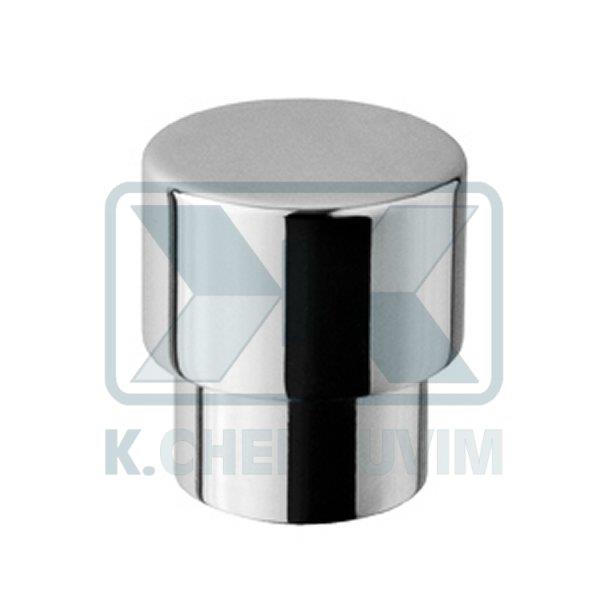 KNOB Μ4 RΟUΝD ∅ 19-15 X Η21 FOR DISTRIBUTOR WATER MIXERS BATHROOM SOLID BRASS CROM.