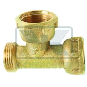 ΤΑΦ ΥΔΡΟΜΕΤΡΩΝ 3/4"Α. Χ 3/4" ΡΑΚΟΡ ΚΕΝΤΡΙΚΟ Χ 3/4" ΡΑΚΟΡ ΠΛΑΪΝΟ ΟΡΕΙΧΑΛΚΙΝΟ ΚΙΤΡΙΝΟ