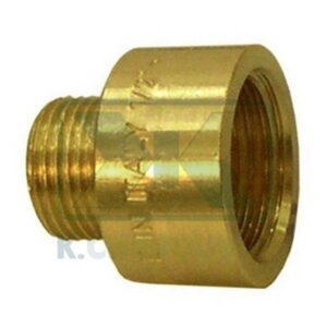 REDUCED BRASS EXTENSION 1"M. Χ 1"1/4F.