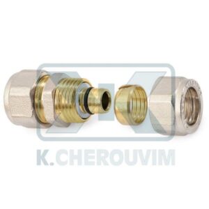 NICKEL-PLATED REDUCED STRAIGHT Φ18x2,0xΦ20x2,0 FITTINGS