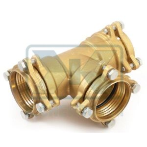 ΤΑΦ ΣΥΝΔΕΣΗΣ 110 Χ 110 Χ 110 PE-PP ΜΕ 4 ΒΙΔΕΣ ΟΡΕΙΧΑΛΚΙΝΟ