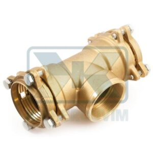 ΤΑΦ ΘΗΛ. ΓΙΑ ΣΩΛΗΝΕΣ PE-PP ΜΕ 4 ΒΙΔΕΣ ΟΡΕΙΧΑΛΚΙΝΑ ΚΙΤΡΙΝΑ