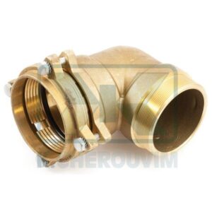 ΓΩΝIΕΣ ΑΡΣ. ΓΙΑ ΣΩΛΗΝΕΣ PE-PP ΜΕ 4 ΒΙΔΕΣ ΟΡΕΙΧΑΛΚΙΝΕΣ ΚΙΤΡΙΝΕΣ