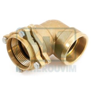 ΓΩΝIΕΣ ΘΗΛ. ΓΙΑ ΣΩΛΗΝΕΣ PE-PP ΜΕ 4 ΒΙΔΕΣ ΟΡΕΙΧΑΛΚΙΝΕΣ ΚΙΤΡΙΝΕΣ