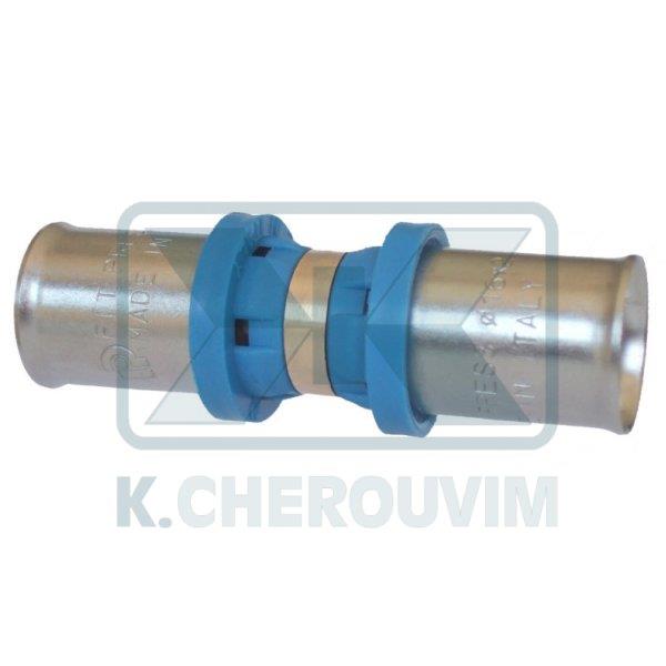 ΡΑΚΟΡ ΠΡΕΣΑΡΙΣΤΟ ΣΥΝΔΕΣΗΣ Φ63 Χ Φ63 Χ 4,5 mm ΟΡΕΙΧ. ΜΕ ΚΥΑΘΙΟ ΙΝΟΧ +10 bar +90?C