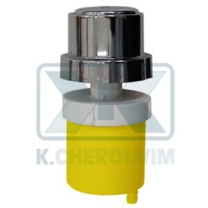 BUTTON Ν. 2 HEAVY DUTY WITH LONG THREAD L24 CROM. - YELLOW AIR