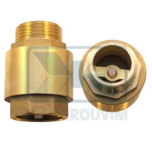 ΒΑΛΒΙΔΕΣ ΑΝΤΕΠΙΣΤΡΟΦΗΣ ΑΡΣ. ΘΗΛ. ΟΡΕΙΧΑΛΚΙΝΕΣ ΜΕ ΠΛΑΣΤΙΚΟ ΕΜΒΟΛΟ