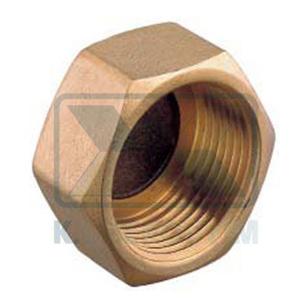 STOPPER GAS FEMALE 3/4" HEXAGON BRASS #32 L21 (UNI 7129:2001)