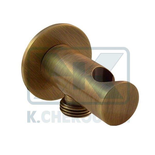 ΠΑΡΟΧΗ ΝΤΟΥΣ BRONZE ΚΥΛΙΝΔΡΙΚΗ ΜΕ ΣΤΑΘΕΡΟ ΣΤΗΡΙΓΜΑ ΜΑΣΙΦ 1/2" ΑΡΣ. ΜΕ ΡΟΖΕΤΑ