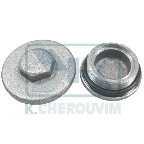 ΤΑΠΑ ΑΡΣ. ΚΟΛΕΚΤΕΡ ΧΡΩΜΕ 3/4" ΜΕ O-RING & ΠΑΤΟΥΡΑ Φ33 #16 (UΝΙ ΕΝ 12165)
