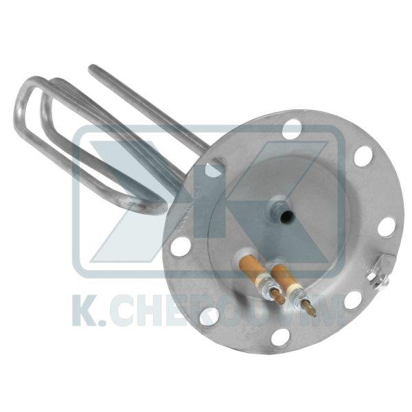 IMMERSION HEATER ALL INOX 4,0 ΚW WITH 8 HOLES ∅ 140 SHORT WATER HEATER AISI 304