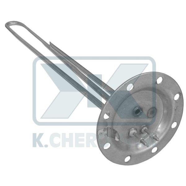 IMMERSION HEATER ALL INOX LONG 4 ΚW WITH 8 HOLES ? 140 SOLAR 55 cm AISI 304