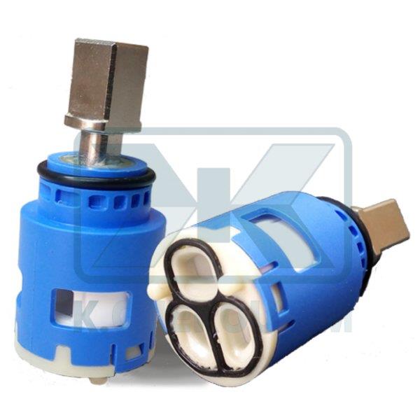 MECHANISM Κ25ΟΡ - ? 25 WITH SIDE SCREAMS CERAMIC FOR MIXING MIXER, CROM. LEVER 9X9 Η53