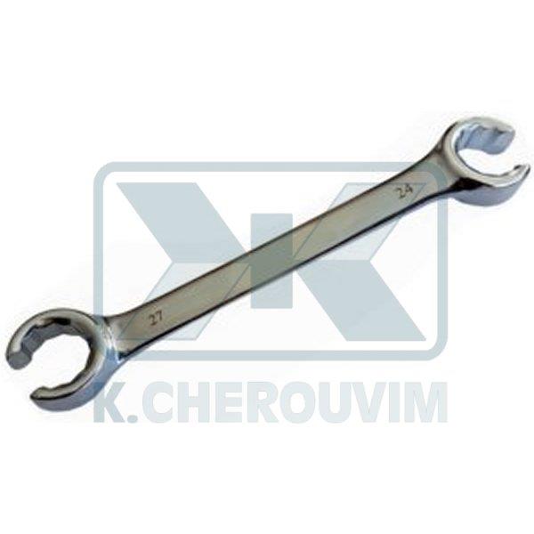 ΡΑΚΟΡΟΚΛΕΙΔΟ 24 Χ 27 mm ΔΙΠΛΟ ΑΝΟΙΧΤΟ ΠΟΛΥΓΩΝΟ ΕΠΙΚΛΙΝΕΣ L250 CΗRΟΜ-VΑΝΑDΙUΜ