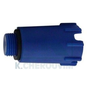 ΣΥΣΚ.10 ΤΕΜ. ΤΑΠΑ ΜΠΛΕ ΜΕ O-RING ΔΟΚΙΜΗΣ ΔΙΚΤΥΟΥ 1/2" ΑΡΣ. - Β.Τ. 50 bar - L52