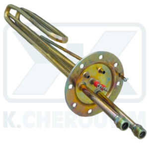 ΑΝΤΙΣΤΑΣΗ ΜΠΟΪΛΕΡ 4ΚW ΜΕ 8 ΤΡΥΠΕΣ Φ140 - L 60 cm ΜΕ ΔΥΟ ΘΗΚΕΣ ΘΕΡΜΟΣΤΑΤΗ