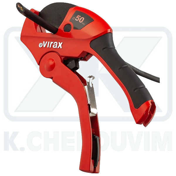 ΨΑΛΙΔΙ ΜΕ ΚΑΣΤΑΝΙΑ ΓΙΑ ΠΛΑΣΤΙΚΗ ΣΩΛΗΝΑ ΕΩΣ Φ42 ΚΟΚΚΙΝΟ VIRAX 215042 - Image 2