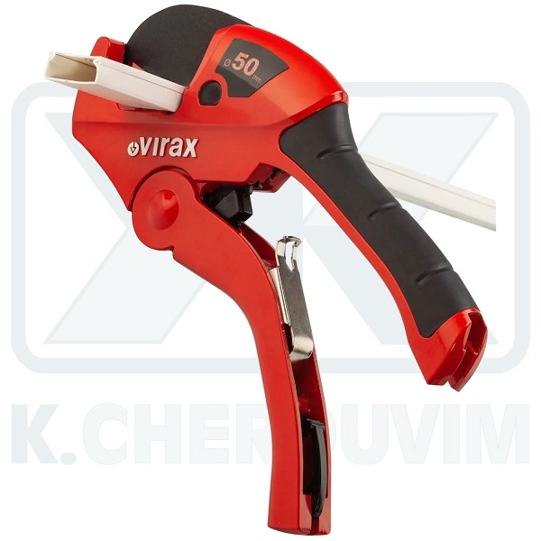 ΨΑΛΙΔΙ ΜΕ ΚΑΣΤΑΝΙΑ ΓΙΑ ΠΛΑΣΤΙΚΗ ΣΩΛΗΝΑ ΕΩΣ Φ42 ΚΟΚΚΙΝΟ VIRAX 215042 - Image 3