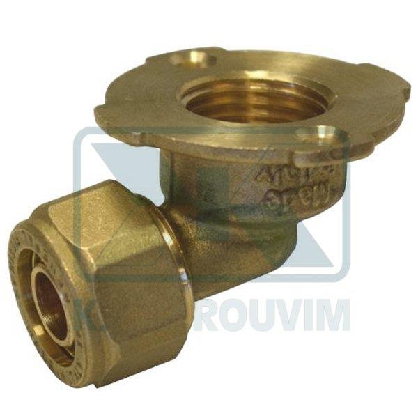 ΓΩΝΙΑ 100° ΥΔΡΟΛΗΨΙΑΣ ΘΗΛ. 1/2" Χ Φ16 Χ 2,0 mm ΟΡΕΙΧΑΛΚΙΝΗ ΓΙΑ ΠΛΑΣΤΙΚΗ ΣΩΛΗΝΑ GF