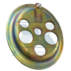 ΚΑΠΑΚΙ ΜΕΤΑΛΛΙΚΟ ΑΝΤΙΣΤΑΣΗΣ ΜΠΟΪΛΕΡ ΟΒΑΛ ΜΙΚΡΗΣ Ν.Τ. ΑΠΛΟΥ ΘΕΡΜΟΣΤΑΤΗ ΜΕ 1 ΒΙΔΑ