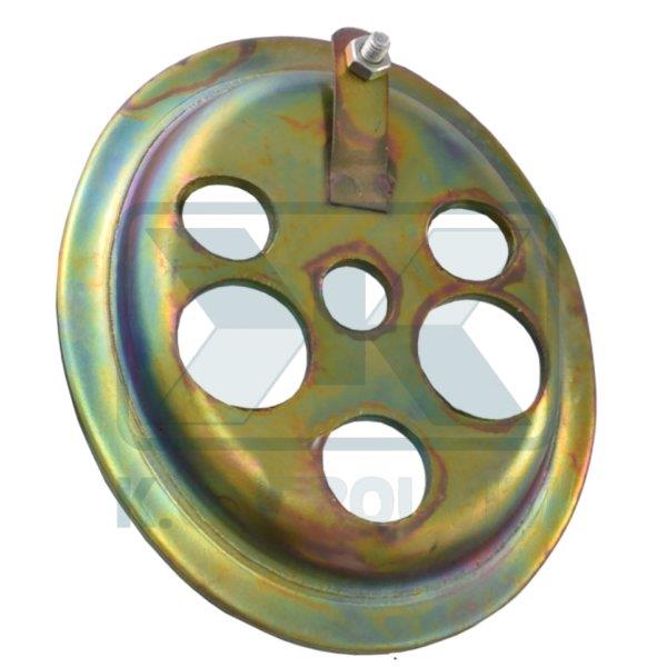 ΚΑΠΑΚΙ ΜΕΤΑΛΛΙΚΟ ΑΝΤΙΣΤΑΣΗΣ ΜΠΟΪΛΕΡ ΟΒΑΛ ΜΙΚΡΗΣ Ν.Τ. ΑΠΛΟΥ ΘΕΡΜΟΣΤΑΤΗ ΜΕ 1 ΒΙΔΑ